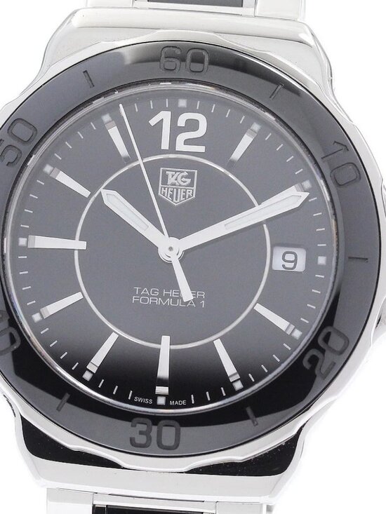 TAG HEUER Formula 1 WAH1210 Date Black Dial Quartz Ladies Watch_936344 main image 10